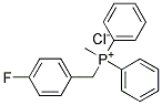 (4-FLUOROBENZYL)(METHYL)DIPHENYLPHOSPHONIUM CHLORIDE, TECH Struktur