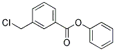 PHENYL 3-(CHLOROMETHYL)BENZOATE, TECH Struktur