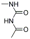 N-ACETYL-N'-METHYLUREA, TECH Struktur