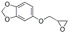 5-(OXIRAN-2-YLMETHOXY)-1,3-BENZODIOXOLE Struktur