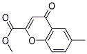 METHYL-6-METHYLCHROMONE-2-CARBOXYLATE Struktur