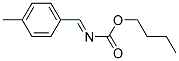 (4-METHYL-BENZYLIDENE)-CARBAMIC ACID BUTYL ESTER Struktur