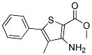 METHYL 3-AMINO-4-METHYL-5-PHENYLTHIOPHENE-2-CARBOXYLATE Struktur