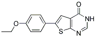 6-(4-ETHOXYPHENYL)-3H-THIENO[2,3-D]PYRIMIDIN-4-ONE Struktur