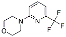 4-(6-TRIFLUOROMETHYL)-2-PYRIDINYL MORPHOLINE Struktur