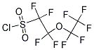 PENTAFLUOROETHOXYTETRAFLUOROETHANESULFONYLCHLORIDE Struktur