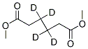 DIMETHYL HEXANEDIOATE-3,3,4,4-D4 Struktur