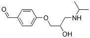 4-(2-HYDROXY-3-ISOPROPYLAMINOPROPOXY)BENZALDEHYDE Struktur