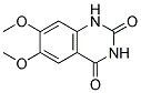 6,7-DIMETHOXYQUINAZOLIN-2,4-DIONE Struktur