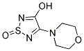 3-HYDROXY-4-MORPHOLINO-1,2,5-THIADIAZOLE 1-OXIDE Struktur