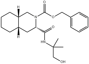 (3S,4AS,8AS)-2-カルボベンジルオキシデカヒドロ-N-(2-ヒドロキシ-1,1-ジメチルエチル)-3-イソキノリンカルボキサミド price.