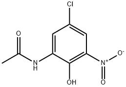 N-(5-CHLORO-2-HYDROXY-3-NITROPHENYL)ACETAMIDE Struktur