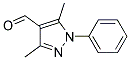 3,5-DIMETHYL-4-FORMYL-1-PHENYLPYRAZOLE Struktur