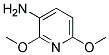 3-AMINO-2,6-DIMETHOXYPYRIDINE 95+% Struktur