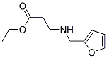 ETHYL 3-(FURFURYLAMINO)PROPIONAT Struktur