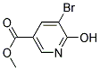 METHYL 5-BROMO-6-HYDROXYNICOTINAT Struktur