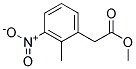 METHYL 2-METHYL-3-NITROPHENYLACETATE Struktur