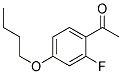 4'-BUTOXY-2'-FLUOROACETOPHENON Struktur