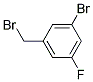 3-BROMO-5-FLUOROBENZYL BROMID Struktur