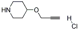 4-(2-PROPYNYLOXY)PIPERIDINEHYDROCHLORIDE Struktur