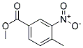 methyl 3-nitro-p-toluate Struktur