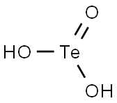 Tellurous acid Struktur