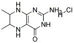 6,7-Dimethyl-5,6,7,8-tetrahydropterine hydrochloride Struktur