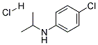 4-Chlorophenyl isopropylamine hydrochloride Struktur