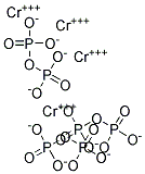 Chromium pyrophosphate Struktur