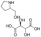 (S)-(+)-2-Pyrrolidinemethanol tartrate Struktur