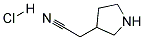 3-Pyrrolidineacetonitrile hydrochloride Struktur