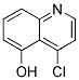 4-Chloro-5-hydroxyquinoline Struktur