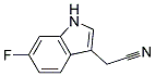 6-Fluoroindole-3-acetonitrile Struktur