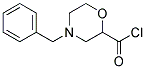 4-BENZYL-2-MORPHOLINECARBONYL CHLORIDE Struktur