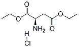 D-Aspartic Acid Diethyl Ester HCl Struktur