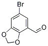 5-Bromo-2,3-Methylenedioxy-Benzaldehyde Struktur