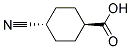 Trans-4-Cyano-1-Cyclohexanecarboxylic Acid Struktur