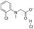 Methyl-(+)-(2-Chlorophenyl)Glycinate HCl Struktur