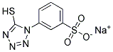 3-(5-Mercapto-1h-Tetrazole-1-Yl)-Benzene Sulfonate Sodium Salt Struktur