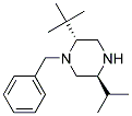 (2R,5S)-1-Benzyl-2-Tert-Butyl-5-Isopropyl-Piperazine Struktur