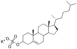 Cholesterol sulfate Potassium Struktur