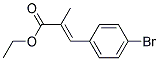 Ethyl P-(bromo)methylcinnamate Struktur