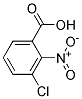 3-Choloro-2-nitrobenzoic  acid Struktur