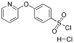 4-(Pyridin-2-yloxy)phenylsulphonyl chloride hydrochloride Struktur