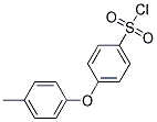 4-(4-Methyphenoxy)benzenesulphonyl chloride Struktur