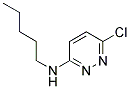 3-Chloro-6-(pentylamino)pyridazine Struktur