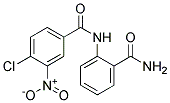 N-[2-(Aminocarbonyl)phenyl]-4-chloro-3-nitrobenzamide Struktur