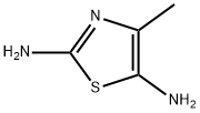 4-Methyl-thiazole-2, 5-diamine Struktur