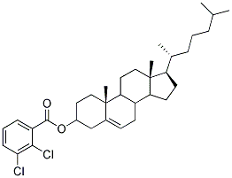 CHOLESTERYL DICHLOROBENZOATE Struktur