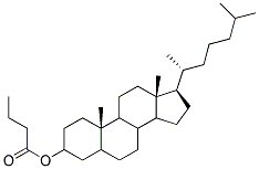 DIHYDROCHOLESTERYL BUTYRATE Struktur